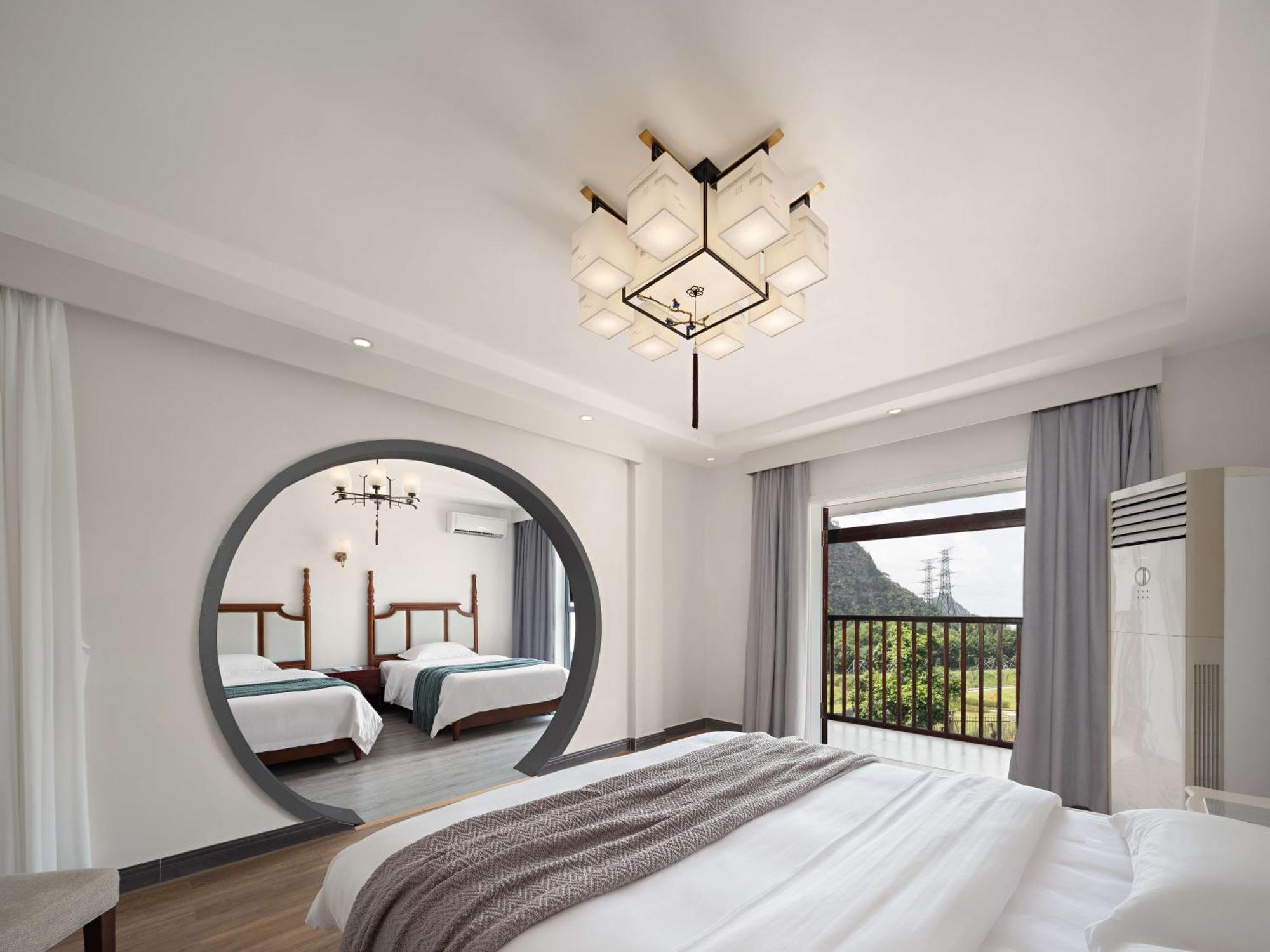 Serene Vale Inn Guilin-Free One Way Pick Up Service To High-Speed Railway Station For 2 Nights Екстер'єр фото